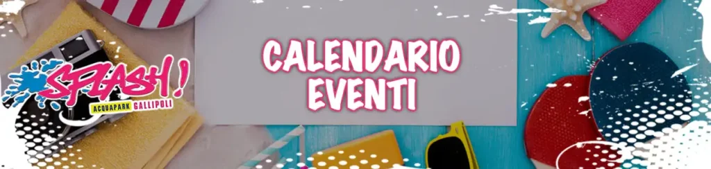 Calendario Eventi Splash